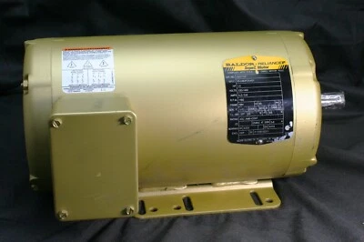 One (1) Baldor Reliance EM31159 General Purpose Motor Open 1-1/2HP 3PH 56H - Image 1 of 4