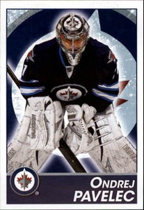 2013-14 Panini Stickers Jets Hockey Card #290 Ondrej Pavelec