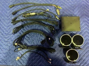 Defi Oil Temp, Oil Pressure, Water Temp Gauge Set 60mm Link Unit - Picture 1 of 8