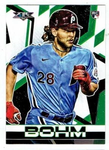 ALEC BOHM Phillies ~ 2021 Topps Fire ROOKIE ~ FREE SHIPPING - Picture 1 of 1