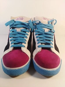 Nike Blazer Mid 6.0 Women's in Black/Rave Pink/Sky Blue/White Size 8.5 - Picture 1 of 10