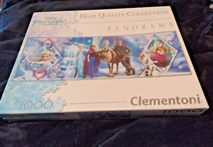 Puzzle Frozen Clementoni 1000 pezzi Disney Panorama NUOVO ALTRO - Foto 1 di 13