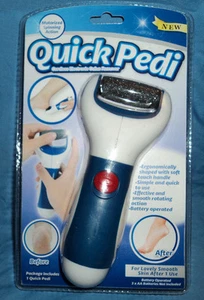 Quick Pedi Cordless Electronic Callus Remover, Motorized, Foot Feet File, New - Picture 1 of 1
