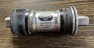 Shimano Deore XT BB-UN72 Bottom Bracket Square Taper 68mm Shell 107mm Axle - Picture 1 of 10