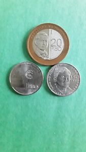 Philippines Coin Lot , 2020 -20piso ,2017-1 Piso, 2011- 1piso 