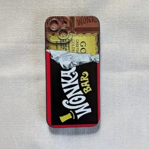 Wonka Bar Golden Ticket iPhone 15 Plus Silikon Case NEU! SCHNELLER VERSAND! - Bild 1 von 3