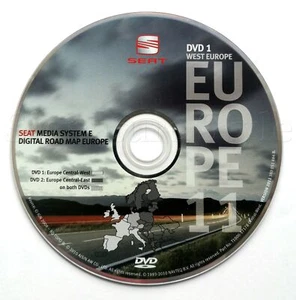 Seat EXEO Audi A3 A4 RNS-E Navigation DVD 2011 UK Deutschland Frankreich Ital... - Bild 1 von 5