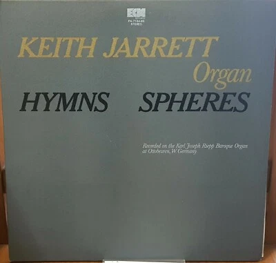 Keith Jarrett – Hymns Spheres - ECM gatefold double LP record near mint, NO OBI - Image 1 of 3