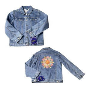 Disney Encanto Jean Denim Kid’s Size XL (14/16) Jacket NEW - Picture 1 of 6