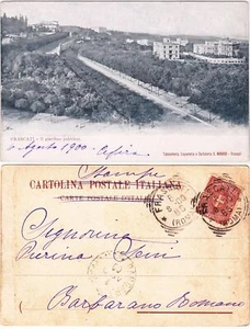 FRASCATI - ROMA - IL GIARDINO PUBBLICO - VIAGG. 1900 -87486- - Picture 1 of 1