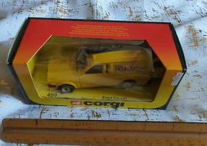 1979 CORGI FORD ESCORT #499 IN BOX THE METTY CO. CAR TOY CHILD NOS VTG - Picture 1 of 7