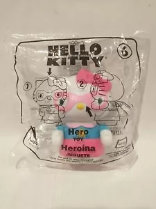 2019 McDONALD'S Hello Kitty Held Spielzeug #6 HAPPY MEAL SPIELZEUG 3" versiegelt - Bild 1 von 3