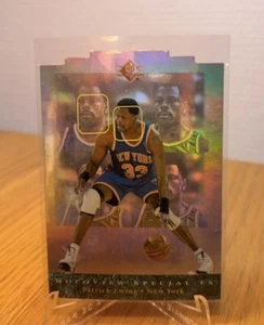 1995 SP Premium Collection Holoview Die-Cut Special FX Patrick Ewing #23 Rookie - Bild 1 von 2