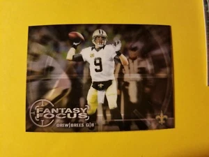 DREW BREES (SP) FANTASY FOCUS #FF-DB NEW ORLEANS SAINTS * 2014 TOPPS CHROME MINI - Picture 1 of 3