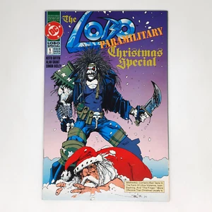 DC Comics Lobo Paramilitary Christmas Special Issue #1 Comic Book VFine 1992 - Picture 1 of 2