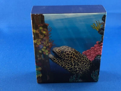 2010 Australian Sea Life The Reef Moray Eel 1/2oz 50 cent Silver Proof Coin - Image 1 of 4