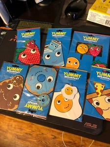 Yummy World - Emaille Frühstück Schlüsselanhänger - 7er Set (1,5 Zoll) - Neu KidRobot - Bild 1 von 8