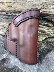Avenger style leather holster fits Glock 19x - Picture 1 of 12