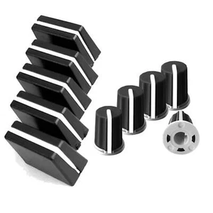 Tappo fader equalizzatore pomello nero 5 pezzi per Pioneer Numark Rane AKAI DJ controller mixer - Foto 1 di 20