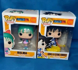 Funko Pop! Dragonball - Goku & Nimbus #109 y Bulma #108 - Imagen 1 de 5
