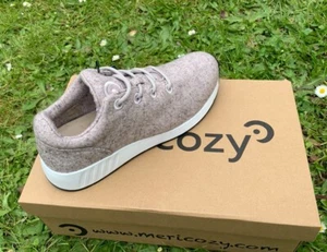 MERICOZY® Damen-Sneaker Pia Merino Wolle Innensohle wechselbar Gr. 40 Puder - Bild 1 von 3