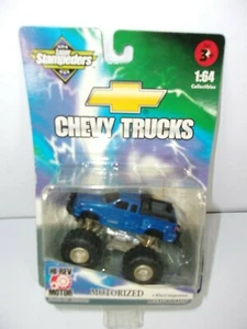 1999 Funline 4X4 Laser Stampeders 1:64 Chevy Truck NIP Motorized Chevy Truck - Picture 1 of 2