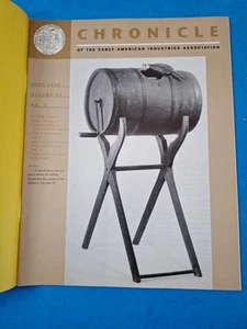 The Chronicle Magazine Of Early American Industries Juni 1998 Butter - Bild 1 von 3