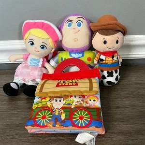 Disney Baby Toy Story Baby Plush & Book Set - Picture 1 of 10