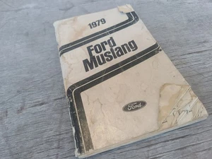 Ford Mustang 1979 manual del propietario original OEM - Imagen 1 de 2