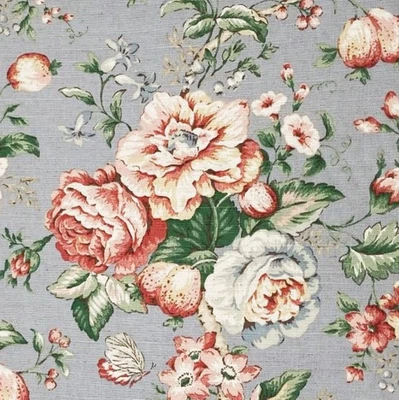 Mill Creek 复古 Raymond Waites BORGHESE 花园花卉织物 缝纫织物 — 第 1/4 张图片