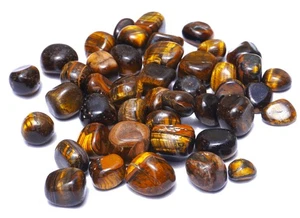 100 Gramm Tiger Eye Tumble Kristalle - Bild 1 von 7