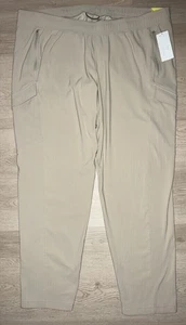 All in Motion Herren Khaki Cargo Jogginghose Wasserabweisend Stretch Gr. XXL - Bild 1 von 7