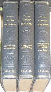 The New Century Dictionary of the English Language [In 3 Volumes] - Picture 1 of 1