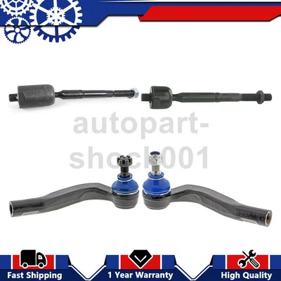 Mevotech Front Inner,Outer Tie Rod Ends Fits 2000 1995 1996 1997 Lexus LS400 Foto 1 de 4
