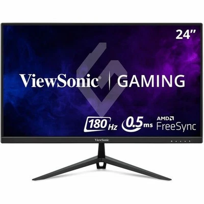 ViewSonic VX2428A 24 Inch 1080p 0.5ms 180Hz IPS Gaming Monitor with FreeSync, HD - Image 1 of 4