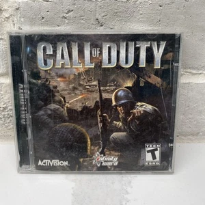 Call Of Duty Video Game Pc Cd-Rom T-Teen (2 Disc Set) Jewel Case + 2 Discs - Picture 1 of 5