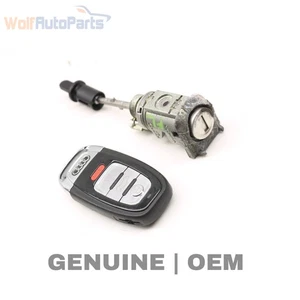 2012-2014 2016-2018 AUDI A7 QUATTRO - LOCK Switch / Cylinder W/ KEY 4G8898374S - Picture 1 of 4
