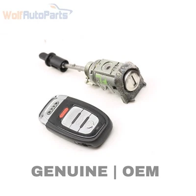 2012-2014 2016-2018 AUDI A7 QUATTRO - LOCK Switch / Cylinder W/ KEY 4G8898374S - Image 1 of 4