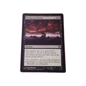 MTG Magic The Gathering Drown In Sorrow Sorcery Card Born Of The Gods 65/165 - Picture 1 of 2
