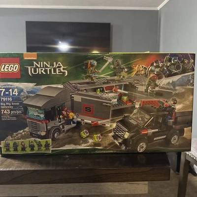 Lego 79116 - LEGO Teenage Mutant Ninja Turtles Movie Big - 743 pcs - Sealed NIB - Image 1 of 4