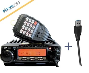 CRT 7M HAM 446 MHZ UHF PMR RADIO + KABEL PROGRAMOWY USB - Zdjęcie 1 z 3
