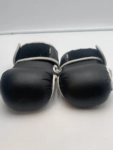 Black Premier 5 Oz Heavy Gear MMA Sparring Grappling offene Finger Handschuhe X Small - Bild 1 von 4