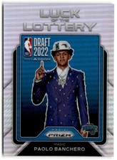 2022-23 Panini Prizm Luck of the Lottery Paolo Banchero RC Orlando Magic #11