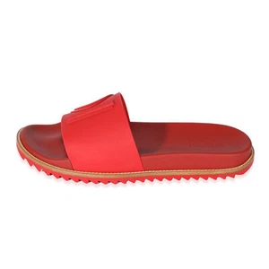 Fendi Slides 'Logo Print - Red' - Picture 1 of 6