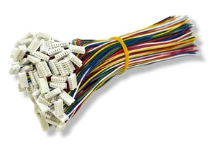 6-Pin 1.25mm Pitch Mini Micro Male Housing Connector Plug Adapter Wire 500pcs - Picture 1 of 6