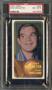 1970-71 TOPPS #164 DALE SCHLUETER PSA 8 BLAZERS - Picture 1 of 2