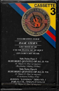 Cassette: Isaac Stern: Life with Music. Schubert Quintet Op. 163, D. 956. &Haydn - Picture 1 of 1