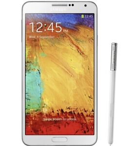 Samsung N900 Galaxy Note 3 32GB 4G LTE Unlocked Smartphone White READ BELOW