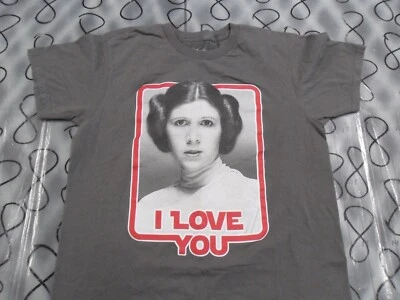 Camiseta mediana I Love You Princess Leia Foto 1 de 3