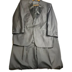 Traje Esmoquin Jos A Banks Negro Hombre 42S (38x24.5) Lana 1B Frontal Manga 4B - Imagen 1 de 24